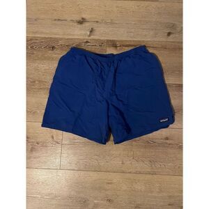 Patagonia Mens Blue Nylon Swimtrunks Swimming Size XL W/ Lining